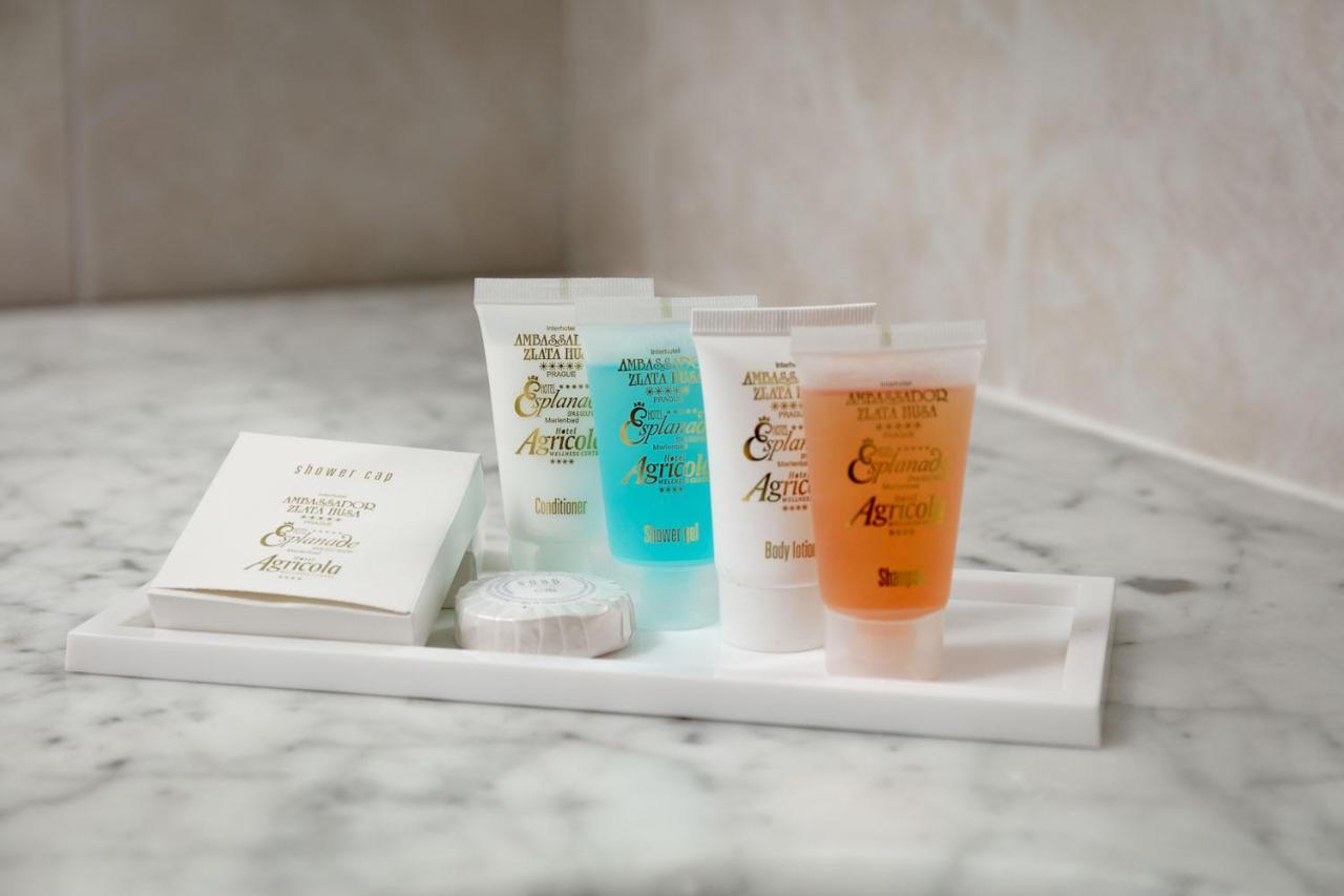 Ambassador Zlata Husa Прага Екстер'єр фото A selection of toiletries